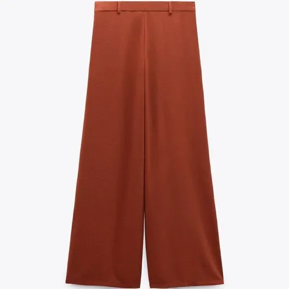 Zara Wide Leg Palazzo Pants - Picture 5 of 11